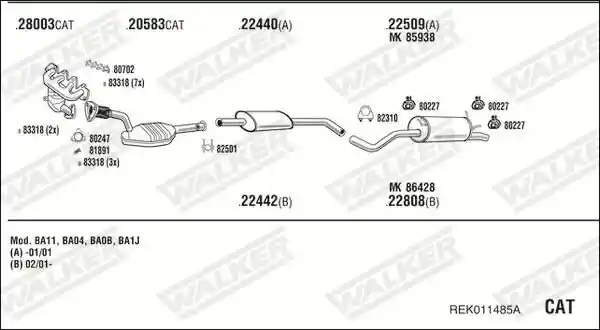 WALKER REK011485A
