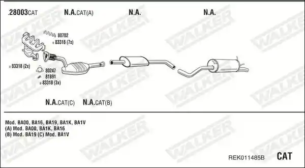 WALKER REK011485B