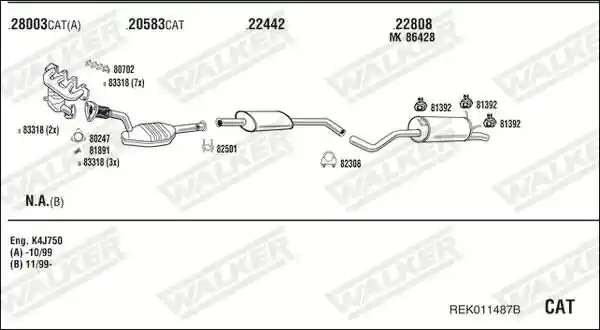 WALKER REK011487B