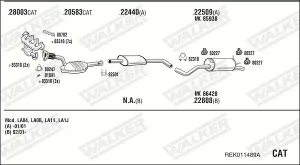 WALKER REK011489A