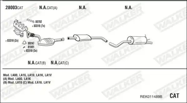 WALKER REK011489B