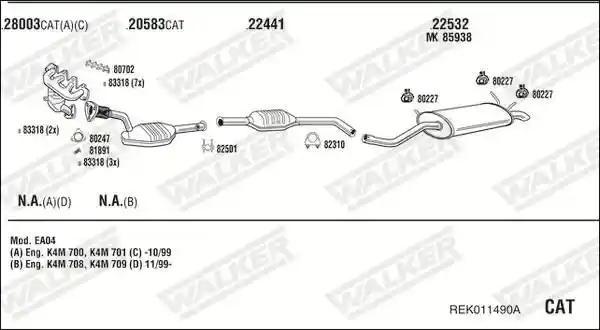 WALKER REK011490A