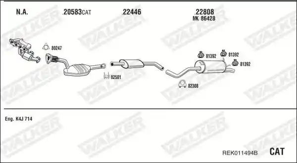 WALKER REK011494B