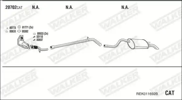 WALKER REK011692B