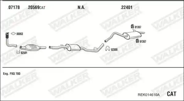 WALKER REK014610A