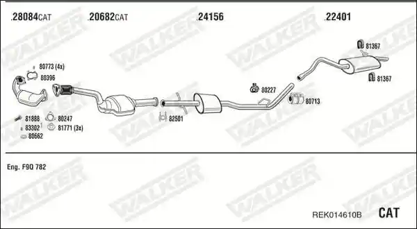 WALKER REK014610B