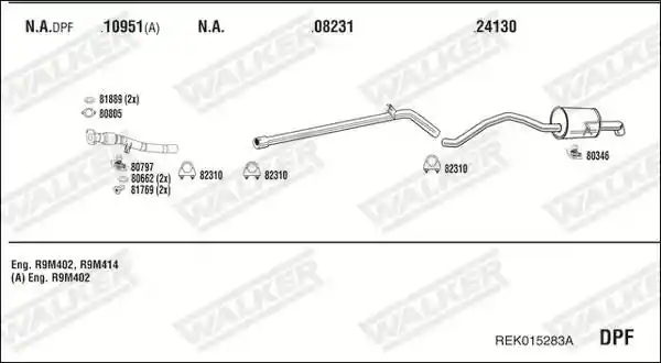 WALKER REK015283A