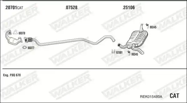 WALKER REK015480A