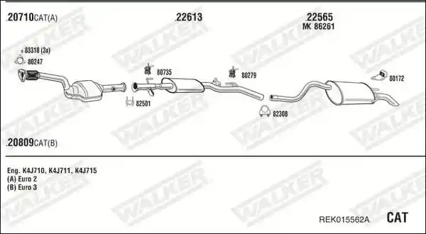 WALKER REK015562A