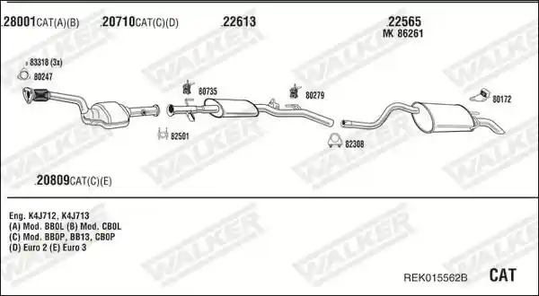 WALKER REK015562B