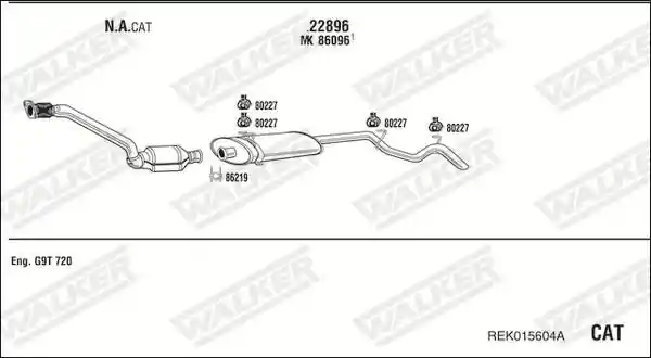 WALKER REK015604A