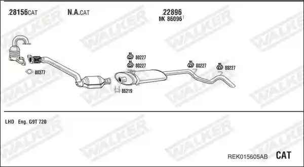 WALKER REK015605AB