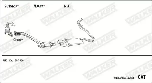 WALKER REK015605BB
