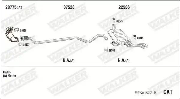 WALKER REK015771B WALKER REK015771B