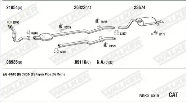 WALKER REK016019