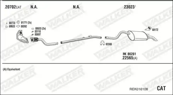 WALKER REK016108