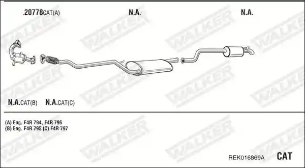 WALKER REK016869A