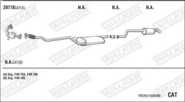WALKER REK016869B