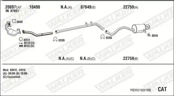 WALKER REK016919B