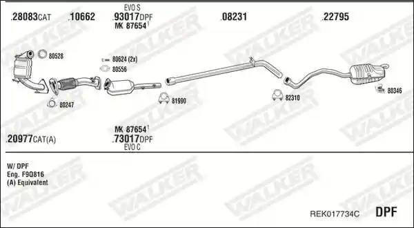 WALKER REK017734C