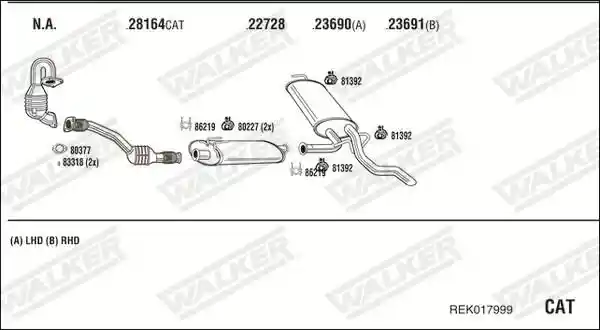 WALKER REK017999