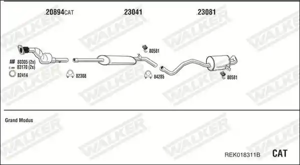 WALKER REK018311B