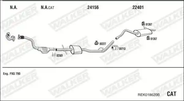 WALKER REK018620B