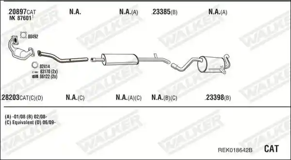 WALKER REK018642B
