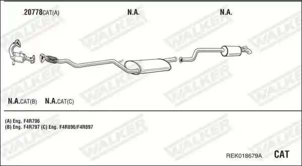 WALKER REK018679A