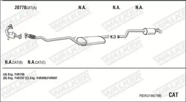 WALKER REK018679B