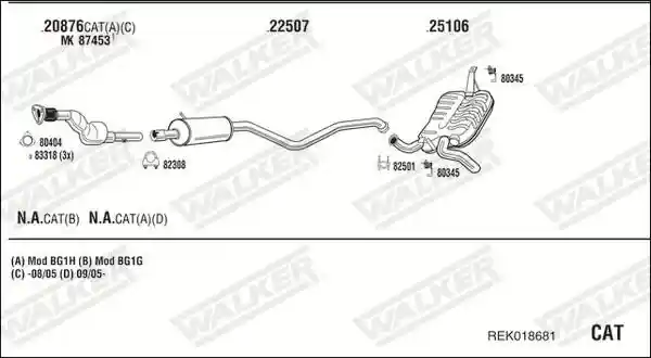 WALKER REK018681