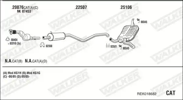 WALKER REK018682