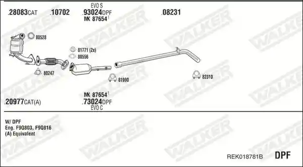 WALKER REK018781B