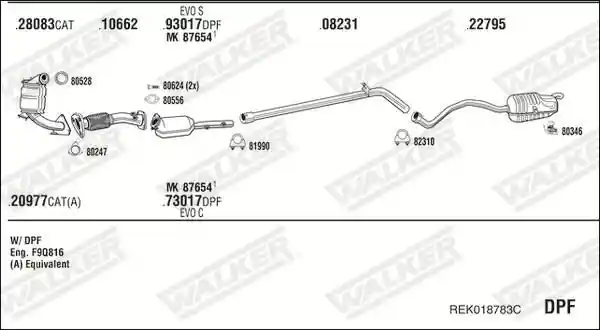 WALKER REK018783C