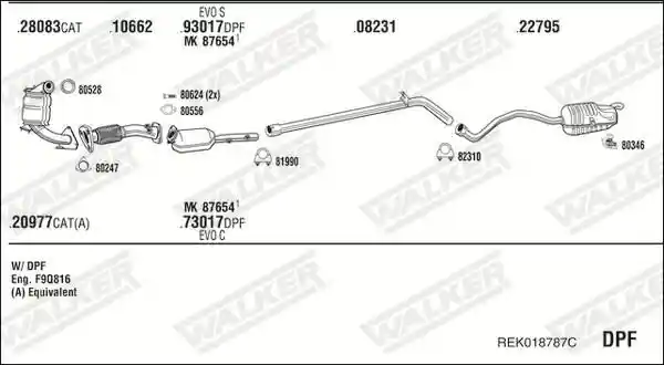 WALKER REK018787C