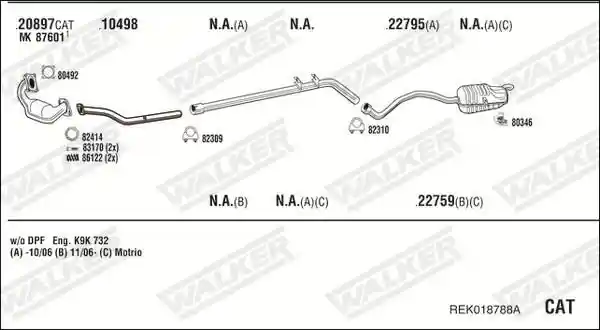 WALKER REK018788A