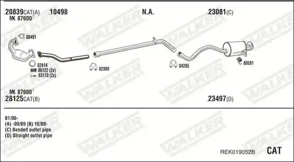 WALKER REK019052B