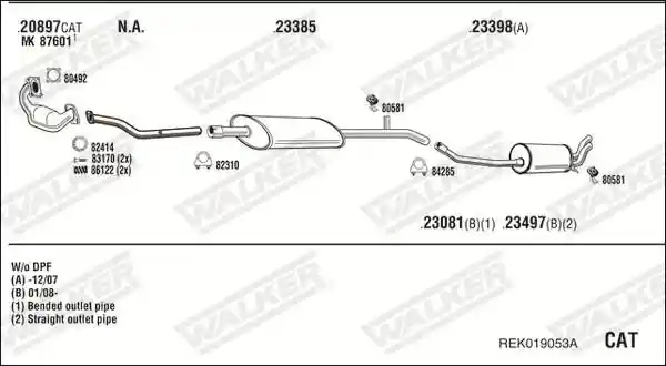 WALKER REK019053A