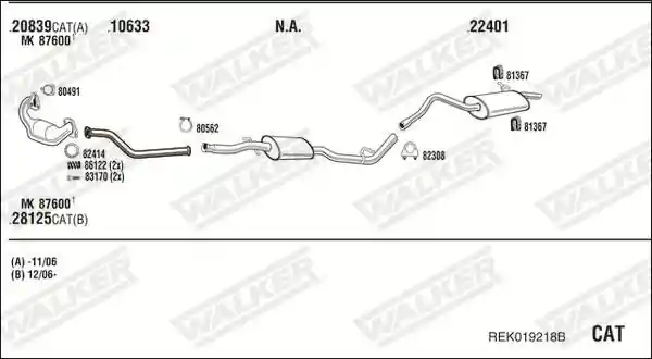 WALKER REK019218B