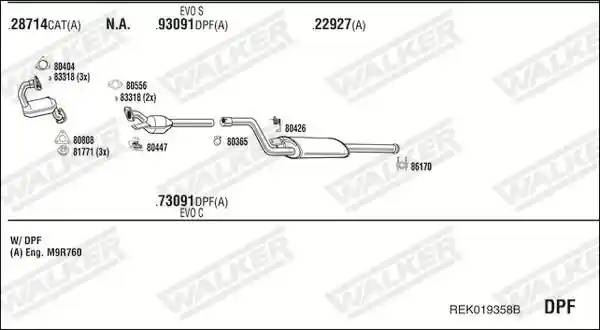 WALKER REK019358B