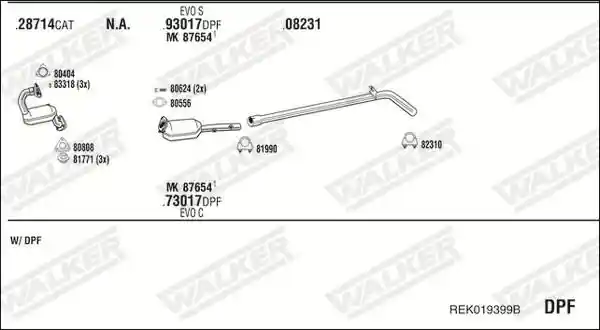 WALKER REK019399B