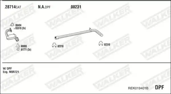 WALKER REK019401B