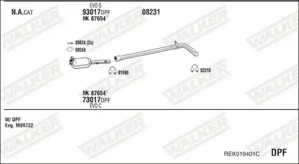 WALKER REK019401C