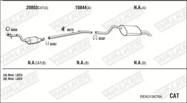 WALKER REK019676A