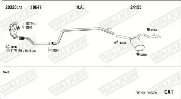 WALKER REK019857A
