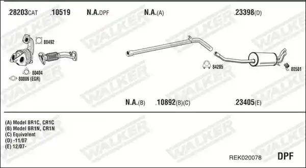WALKER REK020078