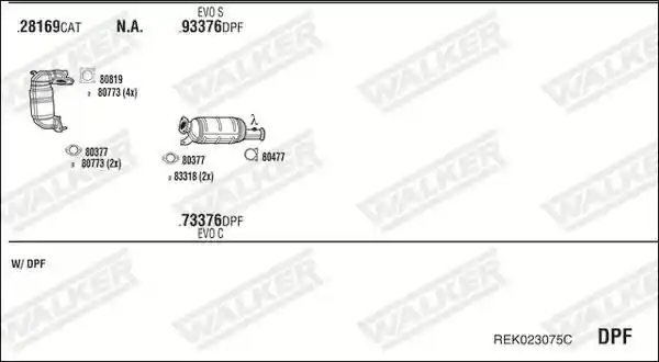WALKER REK023075C