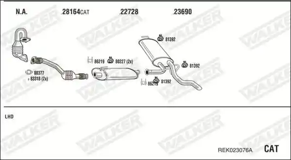 WALKER REK023076A