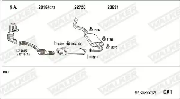WALKER REK023076B