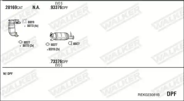 WALKER REK023081B